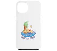 Carcasa para iPhone 13 Isla Desierta Postre Divertido en la Playa Helado