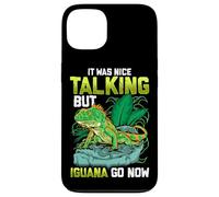 Carcasa para iPhone 13 It Was Nice Talking but Iguana Go Now Iguana Funny Pun