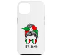 Carcasa para iPhone 13 Italian Italiana Girl Italian Heritage Italy Flag