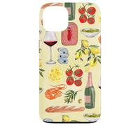 Carcasa para iPhone 13 Italiano Europeo Verano Preppy Coastal Collage Estética