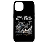 Carcasa para iPhone 13 Japón Gran Ola Física Hokusai Agua Movimiento Matemáticas Ciencia