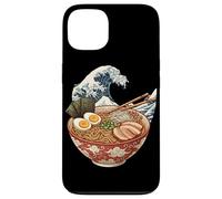 Carcasa para iPhone 13 Japonés Ramen Bowl Ocean Kanagawa Wave Anime Food Noodle