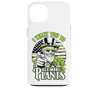 Carcasa para iPhone 13 Jardinero 4 de Julio Funny Uncle Sam Garden Obtenga más Plantas