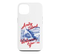 Carcasa para iPhone 13 Jaws Amity Island Welcomes You Front & Back