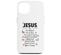 Carcasa para iPhone 13 Jesus is The Messiah Mighty God Beautiful Savior Lamb of God