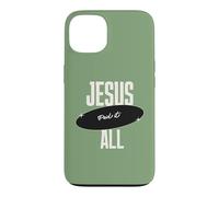 Carcasa para iPhone 13 Jesús Paid It All For Me Christian Faith Message Inspiration