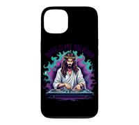 Carcasa para iPhone 13 Jesús Raves Techno House Party EDM Festival Goa Electro Rave