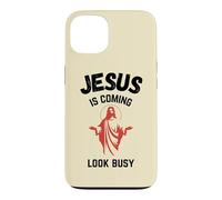 Carcasa para iPhone 13 Jesús Viene Mira Ocupado