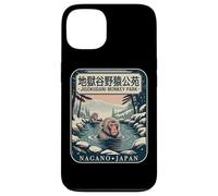 Carcasa para iPhone 13 Jigokudani Snow Onsen Monkeys Nagano Park Japón Souvenir