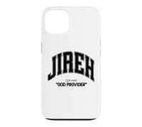 Carcasa para iPhone 13 Jirah God Provider Cristiano Hombres Mujeres niños aman a Dios & Jesús
