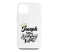 Carcasa para iPhone 13 Joseph The Birthday King Happy Birthday Shirt Hombres Niños Adolescentes