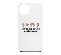 Carcasa para iPhone 13 Joy is an Act of Resistance Rainbow Pride Month Human Rights