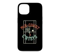 Carcasa para iPhone 13 Juego de Palabras de Tenis Crisis en la cancha