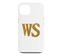 Carcasa para iPhone 13 Jugar Títulos Comedias Historias Tragedias Bard Initials