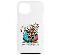 Carcasa para iPhone 13 Jurassic Joy Baby Dinosaur Big Heart Cute Dino Art