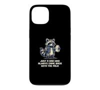 Carcasa para iPhone 13 Just A Dad Who Always Came Back with The Milk
