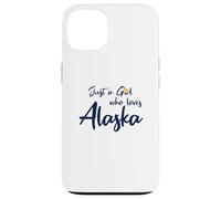 Carcasa para iPhone 13 Just a Girl Who Loves Alaska Cute Alaska Girl