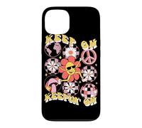 Carcasa para iPhone 13 Keep On Keepin' On Retro Daisy Graphic
