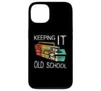 Carcasa para iPhone 13 Keeping It Old School - Retro Boombox 80s 90s Hip Hop Music