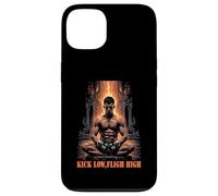 Carcasa para iPhone 13 Kick Low Flight High Muay Thai MMA Warrior