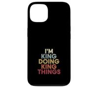 Carcasa para iPhone 13 King Name King Personalized Name First Given