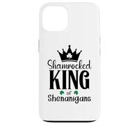 Carcasa para iPhone 13 King of Shananigans Malarkey Shenanigator St Patricks Irish