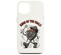 Carcasa para iPhone 13 King of The Coals Retro Cartoon BBQ Kettle Grill Grill