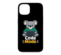 Carcasa para iPhone 13 Koala Coder Modo Código Mascota Gráfico