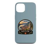 Carcasa para iPhone 13 Kotor Montenegro Costa Adriática Diseño de Viajes