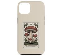 Carcasa para iPhone 13 La Carta del Tarot del micólogo Cottagecore forrajeando Hongos
