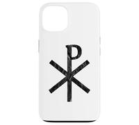 Carcasa para iPhone 13 La Cruz Chi-Rho - Símbolo De Jesucristo - Vintage
