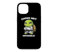 Carcasa para iPhone 13 La Divertida Tortuga del Jiu-Jitsu: ¿«ahogarme»? ¡Imposible!