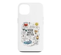 Carcasa para iPhone 13 La Mejor inspiración de fe Cristiana de tu Camino