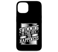 Carcasa para iPhone 13 La natación es la Clave de la Felicidad Swim Team Nadador