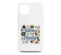 Carcasa para iPhone 13 La paternidad es mi Ministerio al Aire Libre papá Vida