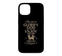 Carcasa para iPhone 13 La teología reformada glorifica a Dios Christian Westminster Cita