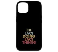 Carcasa para iPhone 13 Laci Name Laci Personalized Name First Given