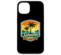 Carcasa para iPhone 13 Lahaina Oahu North Shore Hawaii Puesta de Sol Palm Beach