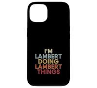 Carcasa para iPhone 13 Lambert Name Lambert Personalized Name First Given