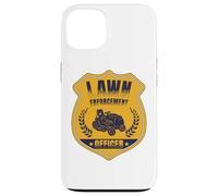 Carcasa para iPhone 13 Lawn Enforcement Officer Landscaper Gardening Grass Mowing