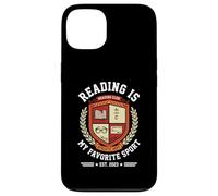 Carcasa para iPhone 13 Leer es mi Libro Favorito del Club de Lectura del Equipo Universitario Deportivo