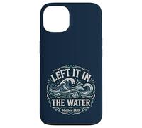 Carcasa para iPhone 13 Left in The Water Matthew 28:19 Christian Baptism