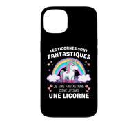 Carcasa para iPhone 13 Les Licornes Sont Fantastiques Cadeau Licorne Adulto Humor