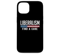 Carcasa para iPhone 13 Liberalismo Encuentra una Cura Divertido Meme Político Humor Gráfico