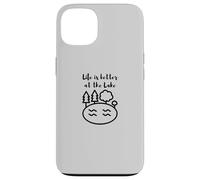Carcasa para iPhone 13 Life is Better at The Lake Design for Outdoors and Lake Life