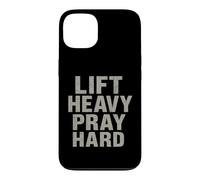 Carcasa para iPhone 13 Lift Heavy Pray Hard - Faith Meets Fitness