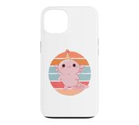 Carcasa para iPhone 13 Lindo diseño Retro de Fiesta Axolotl