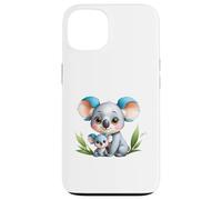 Carcasa para iPhone 13 Lindo Koala mamá y bebé Animal ilustración