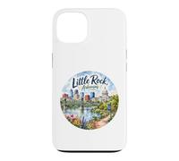 Carcasa para iPhone 13 Little Rock, Arkansas, AR, Estados Unidos