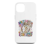 Carcasa para iPhone 13 Lo Siento, perdí tu Llamada Estaba Ocupado Golfing Duck